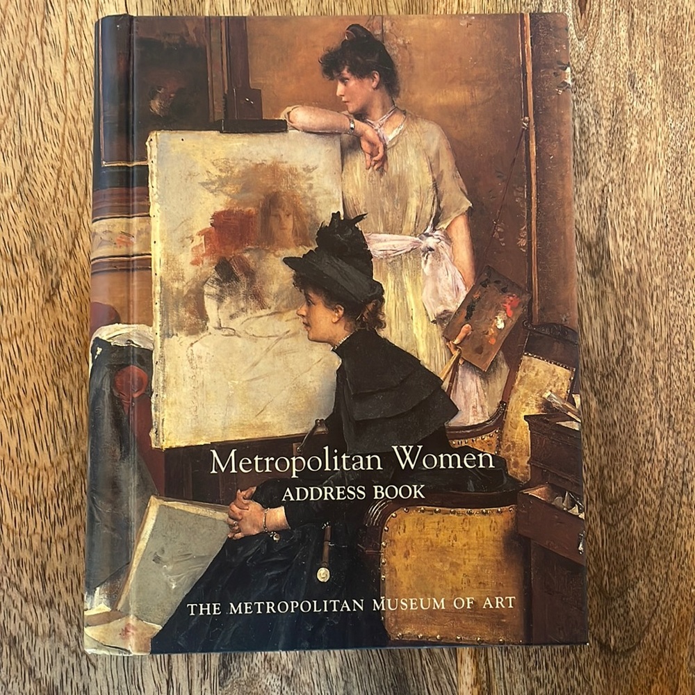 🤎Metropolitan women Address Book from the Metropolitan Museum of Art .